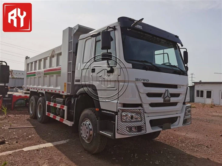 Howo Dump Truck Sinotruk Tipper Truck Loading Capacity 375hp Euro3 Price For Sale