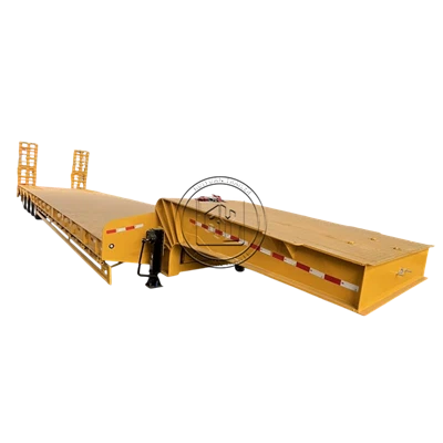 Νέο ημιρυμουλκούμενο από Steel 80 Ton Low Bed Semi-με επιλογή 4 αξόνων